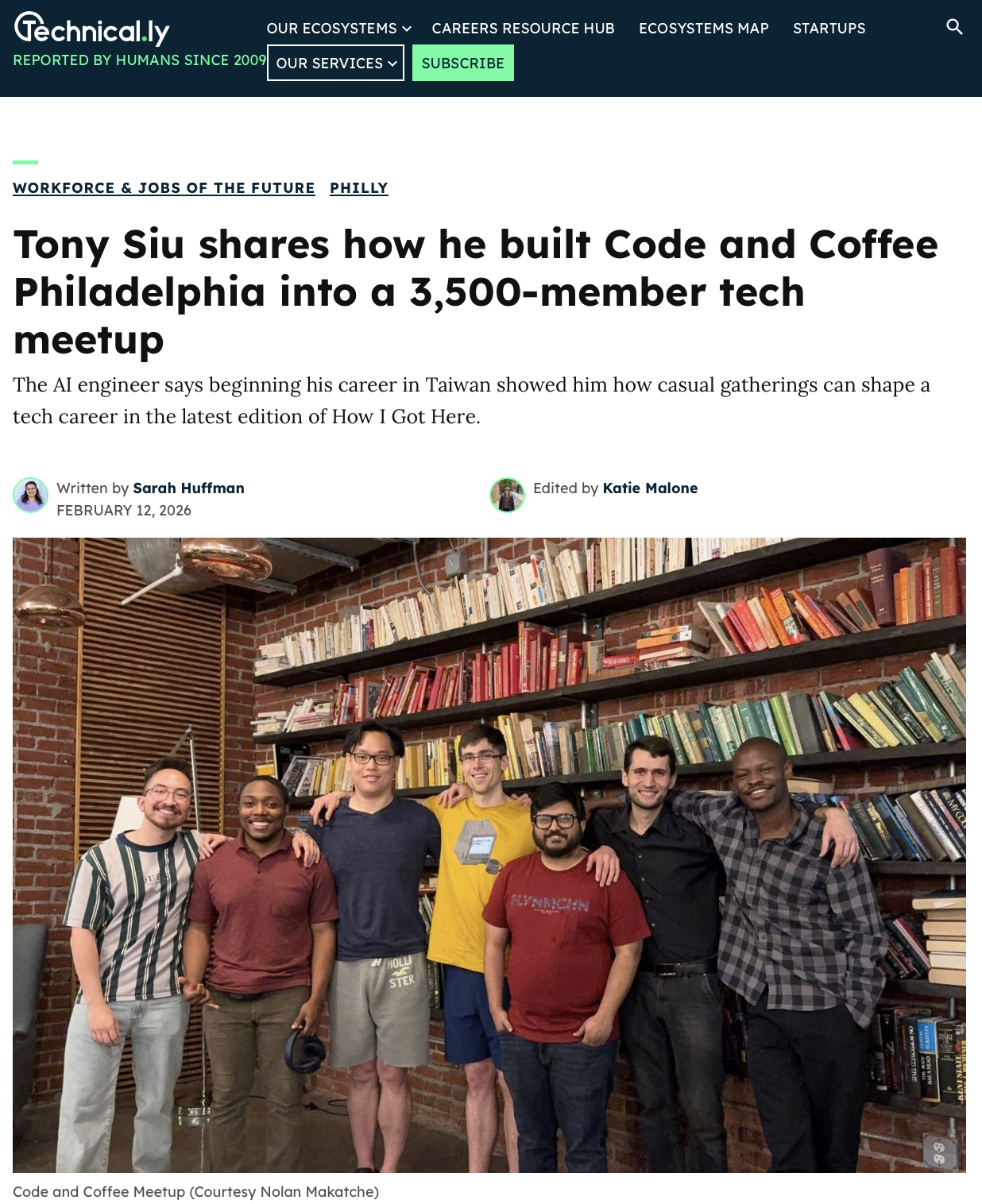 Code & Coffee Philadelphia